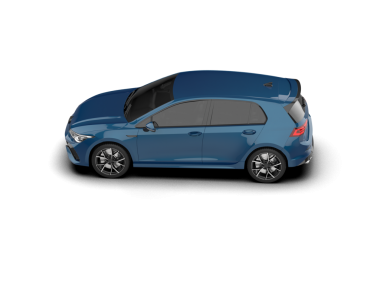 Beyaz arka planda mavi modern araba. 3 Boyutlu Hazırlama