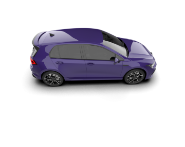 Siyah arka planda modern bir araba. 3d illüstrasyon