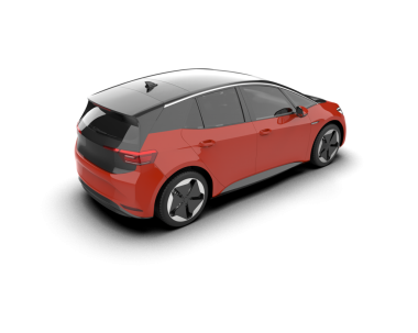 Bir arabanın 3 boyutlu resmi