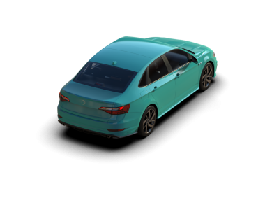 beyaz arkaplanda modern araba