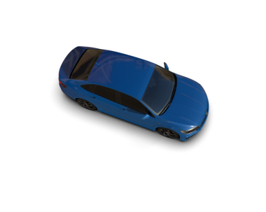 Siyah arkaplandaki araba