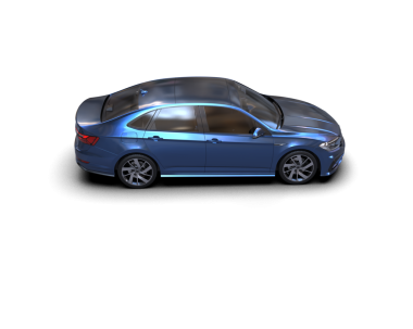 Siyah arkaplanda bir araba