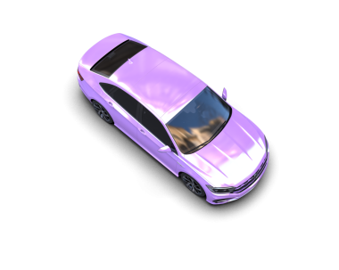 çatısı olan modern bir araba.