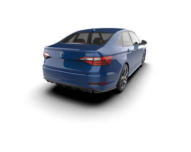 Modern araba arka planda izole edilmiş. 3D görüntüleme - 3D