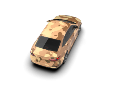 Siyah üzerine askeri tank