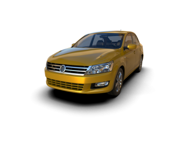 modern araba beyaz arka planda izole edildi. 3 boyutlu çizim - illüstrasyon