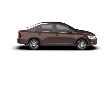 Modern araba beyaz arka planda izole edilmiş. 3D görüntüleme - illüstrasyon