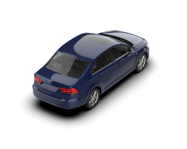 Gri arkaplanda izole edilmiş modern bir arabanın 3 boyutlu görüntüsü