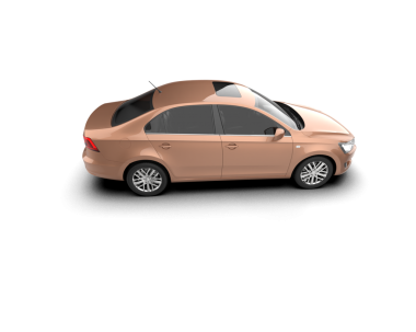 beyaz arkaplanda modern araba