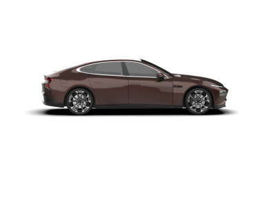 Modern araba. 3d oluşturma.