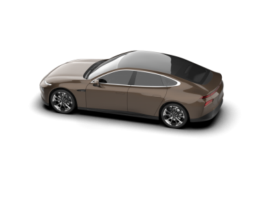 modern lüks araba beyaz izole