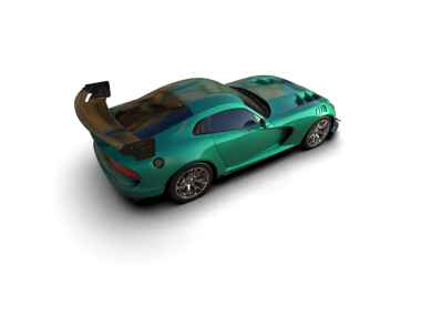 Daha az genel bir konsept arabanın 3 boyutlu çizimi