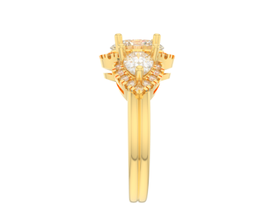 Elmas süslemeli altın anahtar