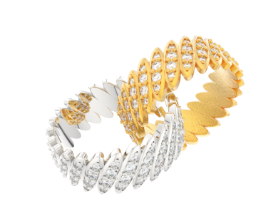 Pırlantalı altın bilezik