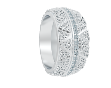 Elmaslı beyaz alyans