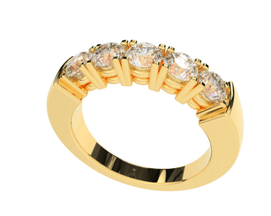 Altın mücevher yüzüğü. Siyah bir arka planda izole edilmiş. yüksek kaliteli resimleme