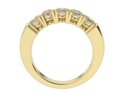 Beyaz arka planda alyans