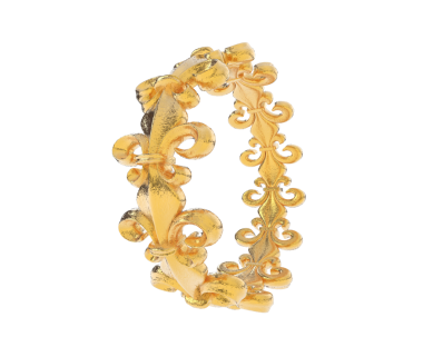 Süslü altın zincir