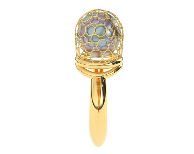 lüks altın mücevherler siyah arka planda