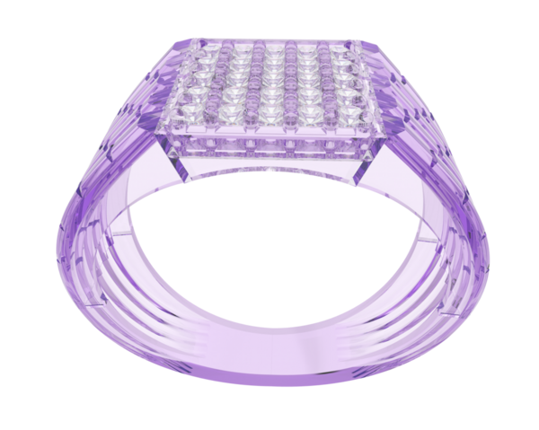 elmaslı mor mücevher