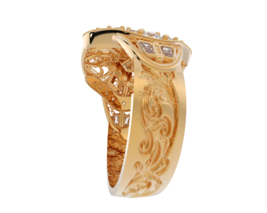 Şeffaf arkaplanda halka   