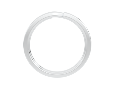 Beyaz arka planda beyaz kağıtlı yuvarlak çerçeve. 3 d