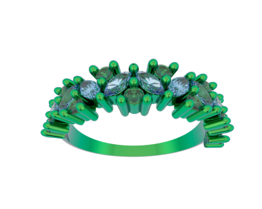 yeşil renkli çelenk