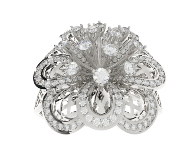 Siyah arka planda gümüş noel balosu