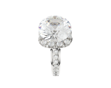 Elmaslı gümüş kolye