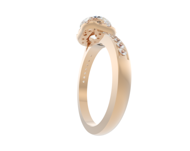 Beyaz arka planı olan altın mücevherler.