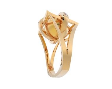 3 d altın alyanslar siyah arka planda izole