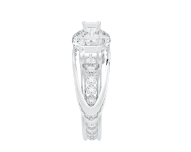 Takı yüzüğü beyaz arka planda izole edilmiş.