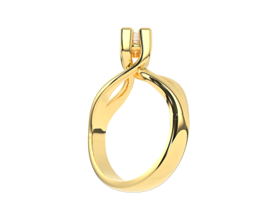 Beyaz zemin üzerinde elmas kolye 3 boyutlu resimleme