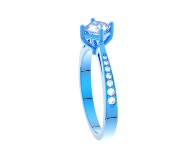 Zincirli mavi yüzük