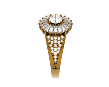 inci ve küpeli altın alyans