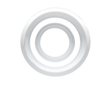 Beyaz simgenin vektör illüstrasyonu