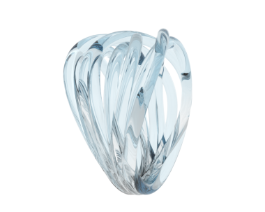 Beyaz arka planda izole edilmiş gümüş bir kalbin 3 boyutlu görüntüsü.