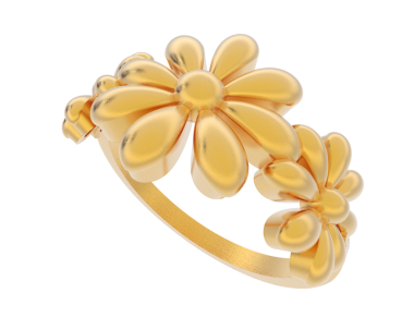 3 boyutlu illüstrasyon beyaz arkaplanda izole edilmiş çiçek