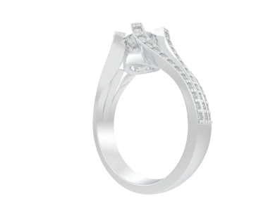 beyaz arkaplan ile halka.