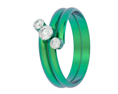 beyaz arkaplanda izole edilmiş bilezik.