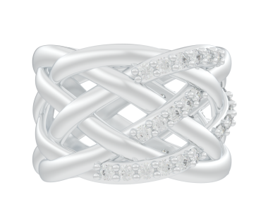 Elmaslı beyaz alyans