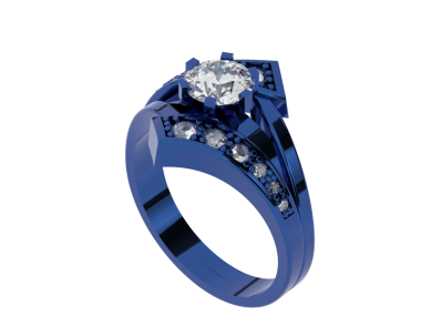 Mücevherli elmas yüzük