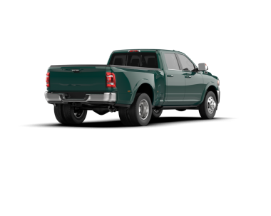 Tasarımınız için uzun gölgeli yeşil kamyonet