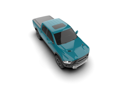 araba beyaz arkaplanda izole edildi. 3d görüntüleme - illüstrasyon