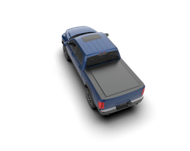 Stüdyodaki markasız SUV 'un 3 boyutlu görüntüsü koyu arka planda izole edilmiş.