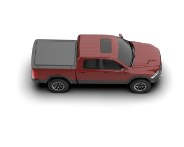 Beyaz bir arka plan üzerinde modern kırmızı araba