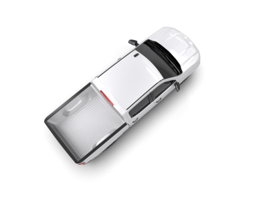 Beyaz arkaplandaki bir arabanın 3 boyutlu görüntüsü