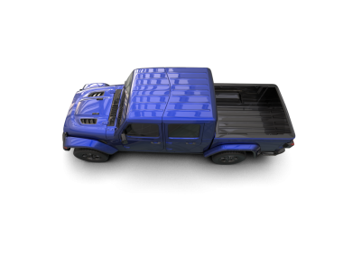 Kesme yolu ile izole edilmiş bir araba. 3d oluşturma