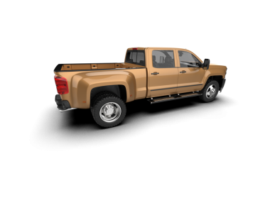 Arka planda izole edilmiş bir araç var. 3D görüntüleme - illüstrasyon