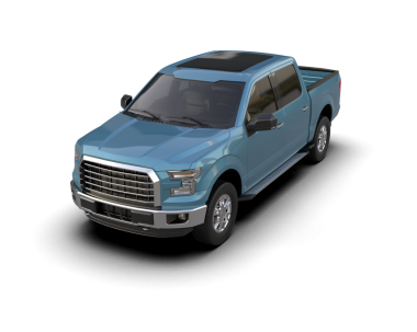 Beyaz arka planda modern ticari kamyon